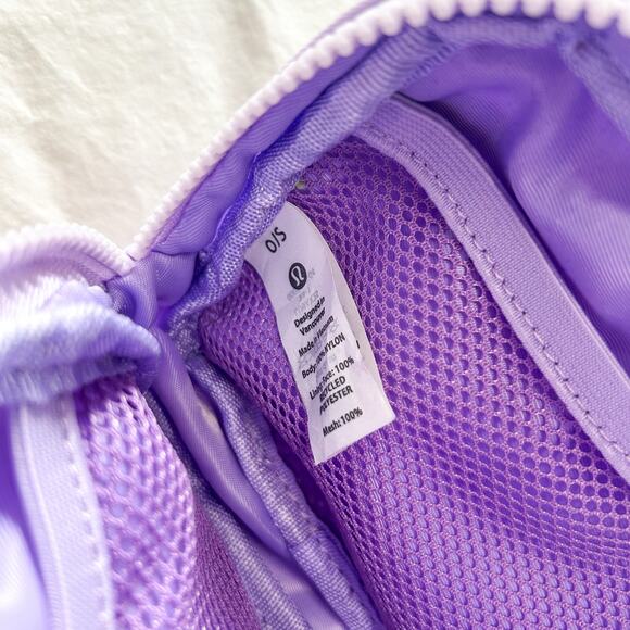 NWOT Lululemon Athletica Everywhere Belt Bag 1L Lavender Frost - Picture 6 of 8